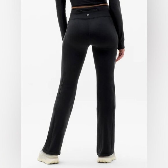 Athleta fleece lined high rise pant - Picture 1 of 11